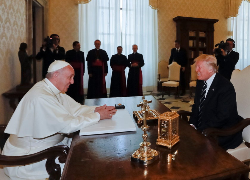 Spotkanie Trupa z papieżem Franciszkiem