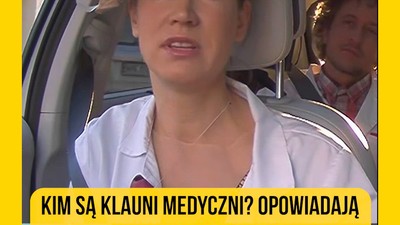 Kim są klauni medyczni? Opowiadają członkowie fundacji Czerwone Noski