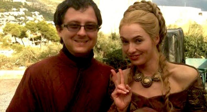 Ferri even got to meet Queen Cersei — or, rather, actress Lena Headley.