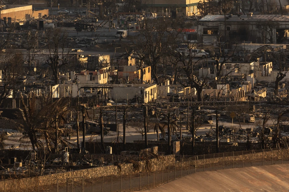 Lahajna na Mauiju, Havaji, nakon katastrofalnih požara 12. avgusta