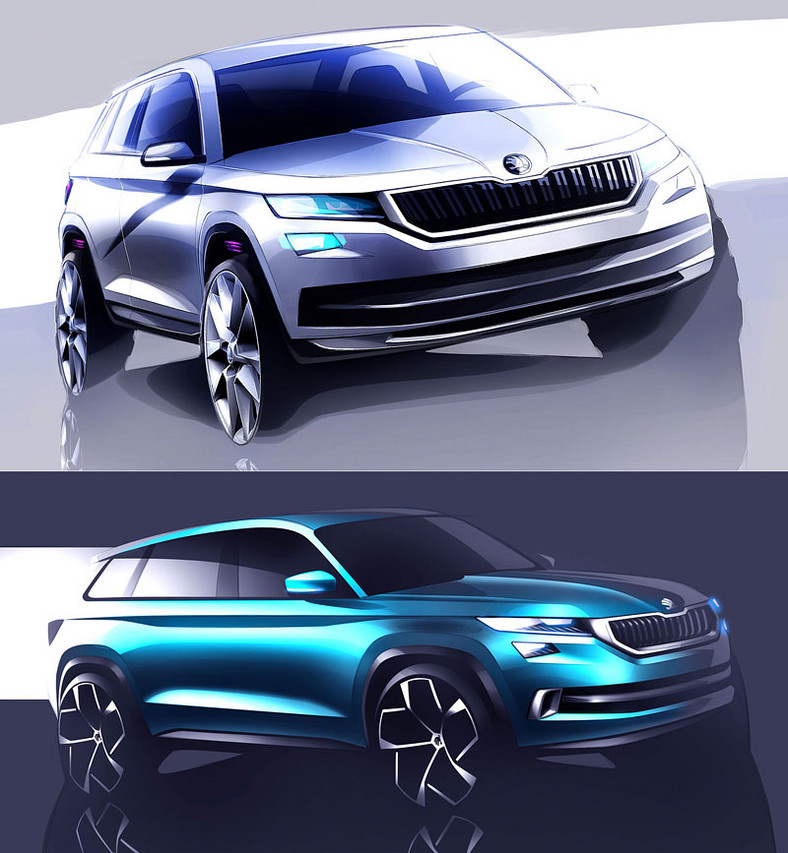 Skoda Kodiaq - porównanie z konceptem Vision S