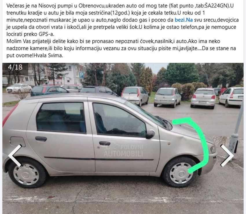 Ukradeni auto
