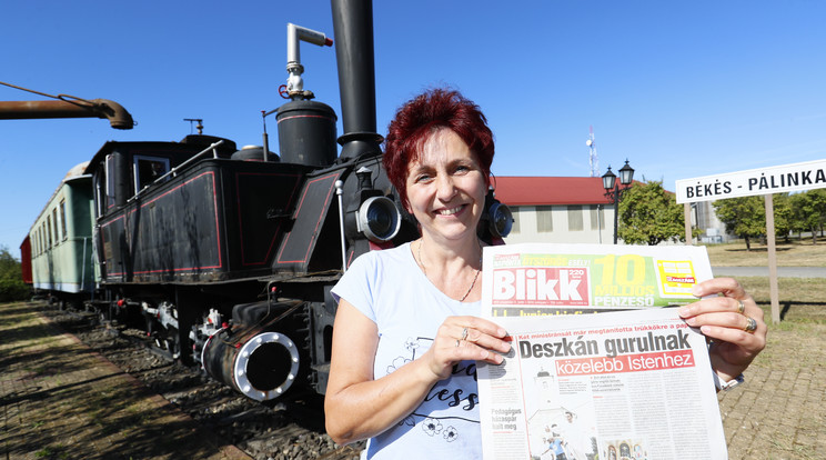 Szalai Ágnesék házassági évfordulójukat ünnepelhetik meg egy utazással a Blikk nyereményéből /Fotó: Fuszek Gábor