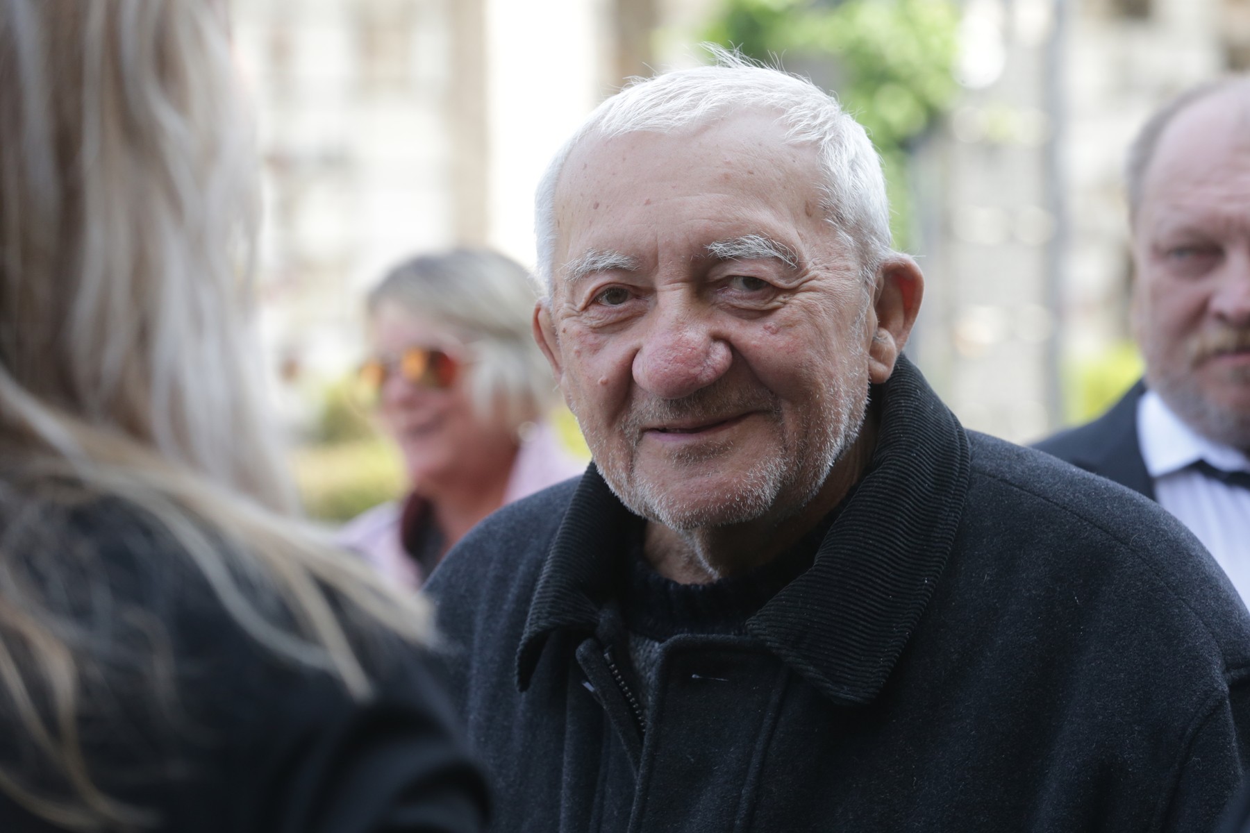 Český herec a kaskadér Zdeněk Srstka. 