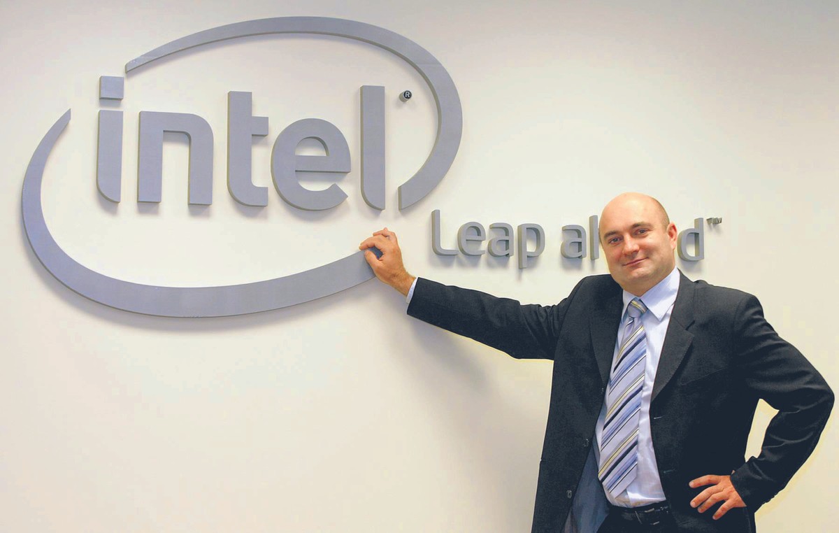 Tomasz Klekowski, dyrektor Intelu odpowiedzialny za segment biznesu w regionie Europy, Bliskiego Wschodu i Afryki