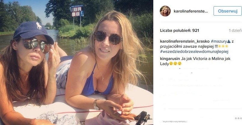 Karolina Ferenstein-Kraśko i Kinga Rusin