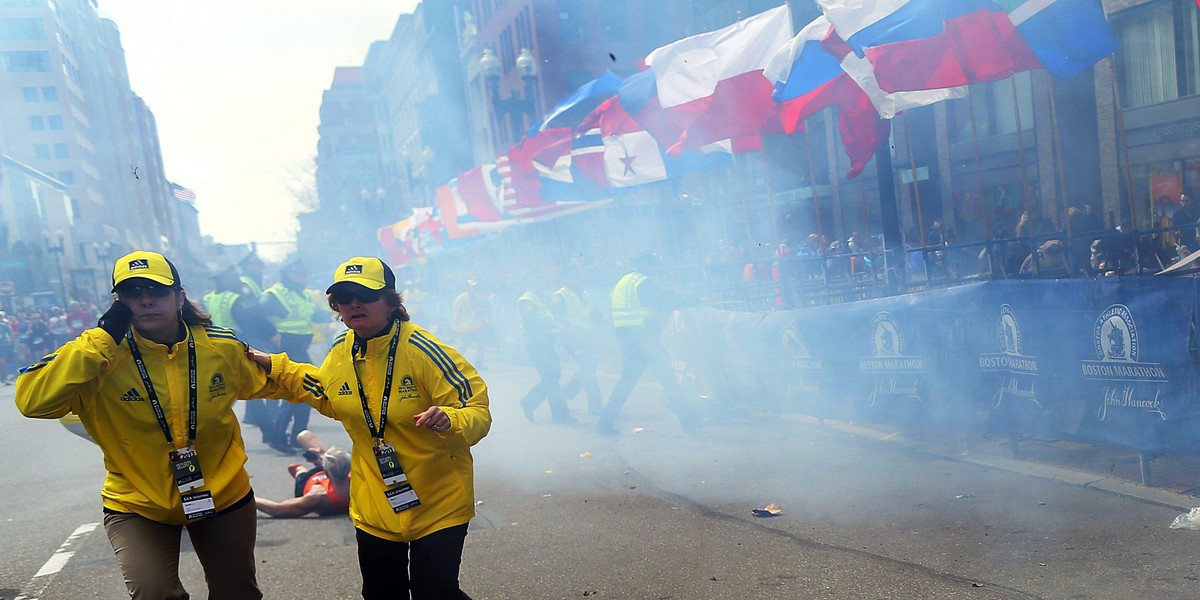 Wybuch podczas Maratonu Bostońskiego