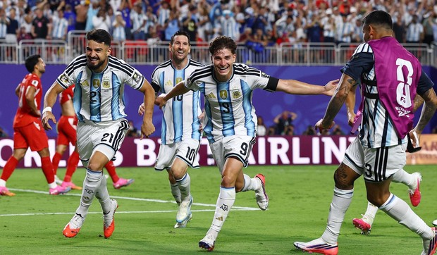 Hulijan Alvarez, strelac drugog gola za Argentinu | Foto: Reuters