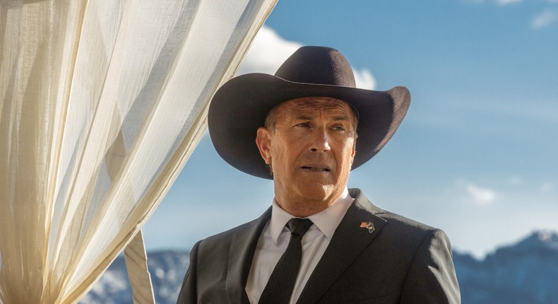 Kevin Costner as John Dutton in Yellowstone.Paramount Network