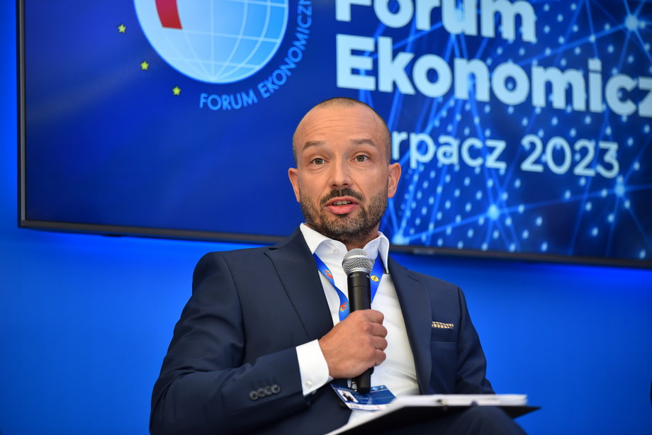 Michał Nowaczyk, CFO, członek zarządu Lidl Polska.