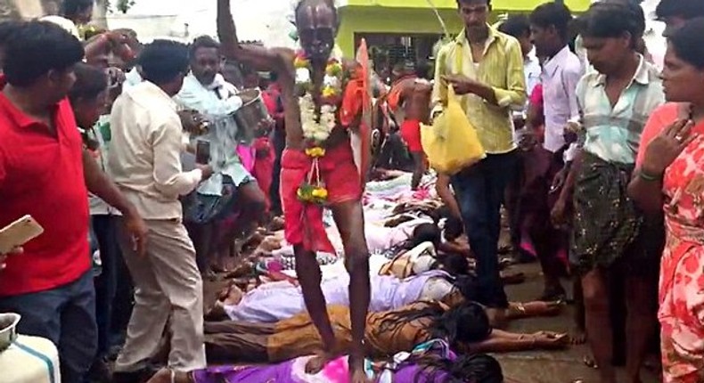 Women trampled by god-men in a bid to get pregnant 