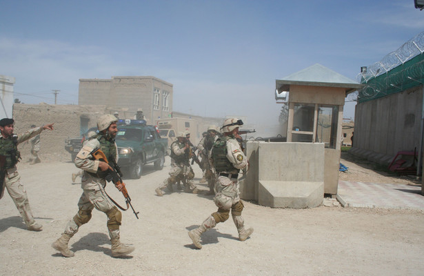 Mazar-e Sharif, Afganistan. Szkolenie sił specjalnych