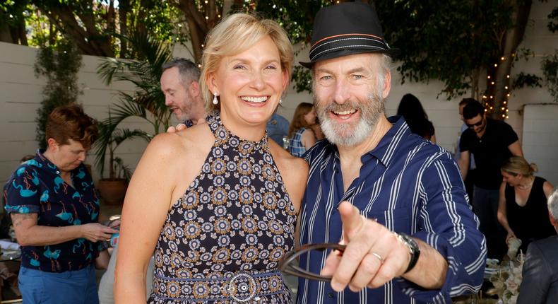 Former AMC CEO Christina Spade and actor Bob Odenkirk.Frazer Harrison/Getty Images