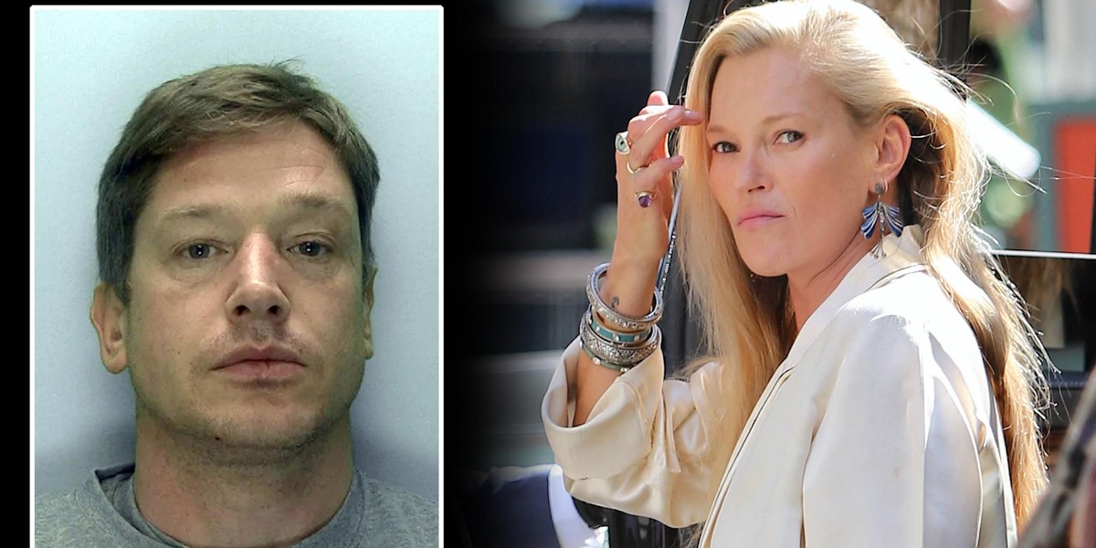 William Warrington nękał Kate Moss.