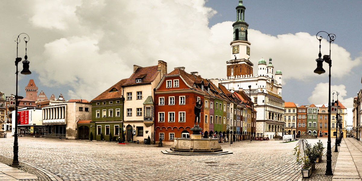 Poznan Market Panorama