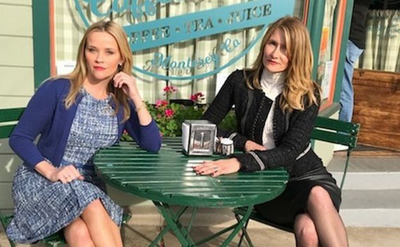 Reese Witherspoon i Laura Dern, czyli Madeline i Renata na kawie w Seaside Coffee Shop