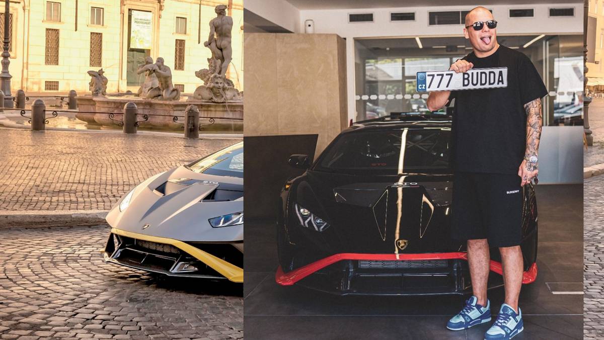 Budda kupił Lamborghini Huracana STO. Kim jest i co jeszcze ma w garażu?