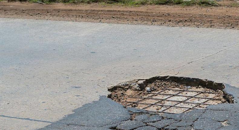 Tema motorway deadly potholes