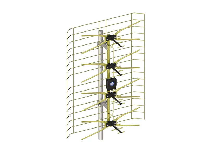 Antena siatkowa ASP-8W LUX ze wzmacniaczem.   Cena: 47 zł