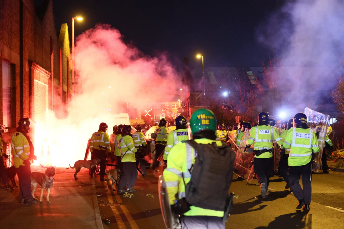  Birmingham w ogniu. Znów musimy się wstydzić za kibiców Legii Warszawa FOTO