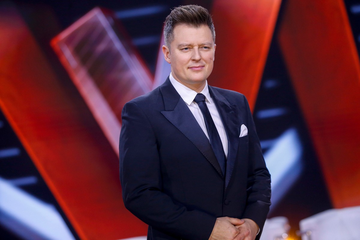 Rafał Brzozowski razem z Martą Manowską prowadził finał piątej edycji "The Voice Senior".