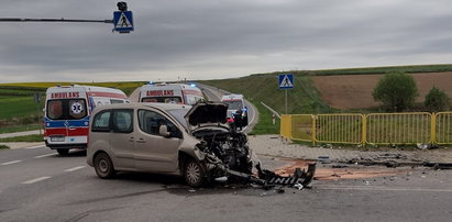 Dramat na obwodnicy Ćmielowa. Tam były dzieci