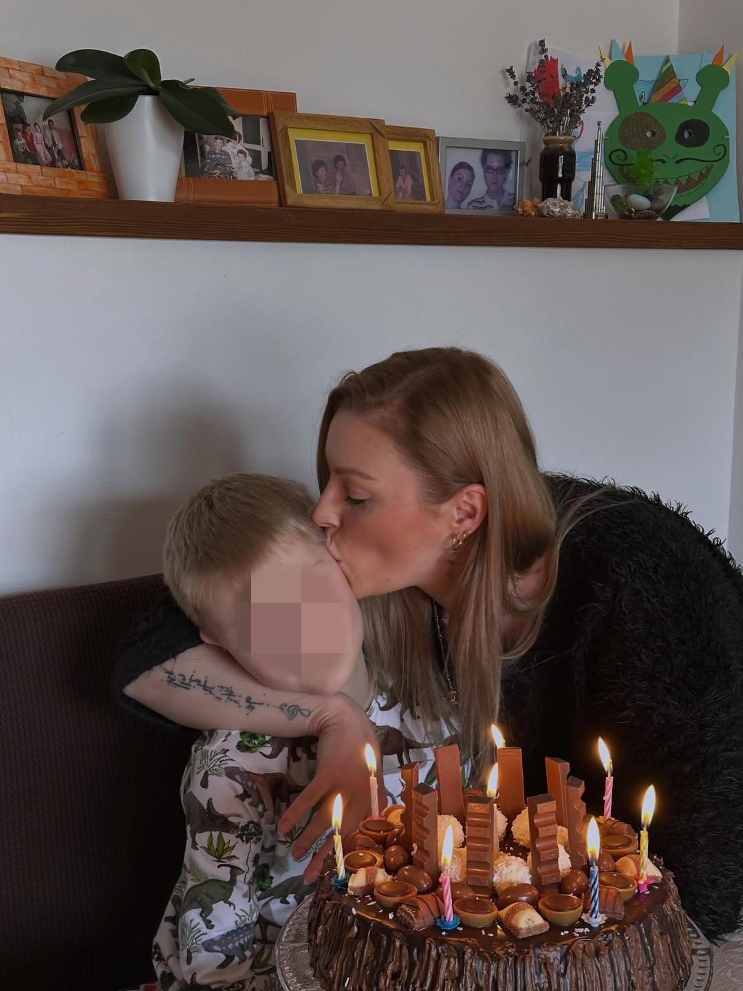 Barbora Švidraňová so synom.
