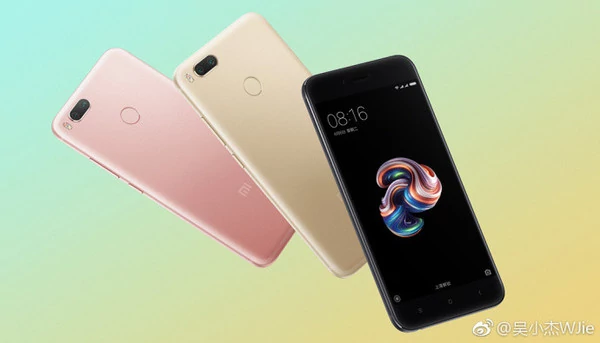 Xiaomi Mi 5X będzie dostępny w trzech kolorach