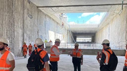 budowa cpk. komora startowa tunelu kolei dużych prędkości już gotowa [