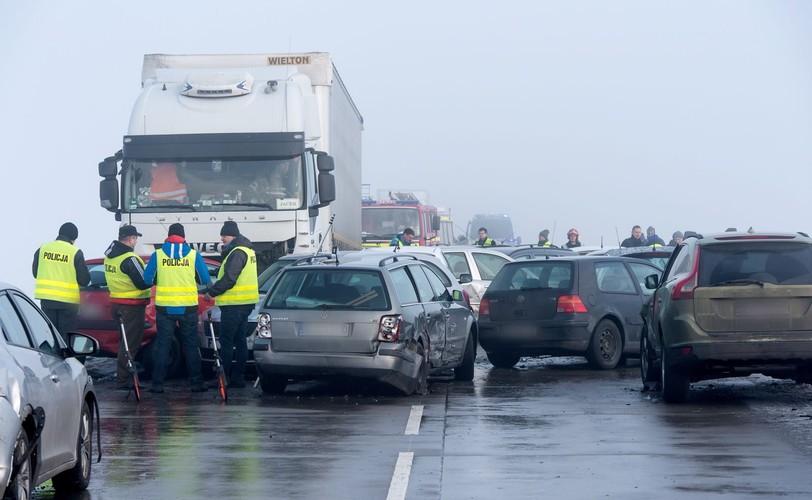 Dolnośląskie. Karambol między Świdnicą a autostradą A4