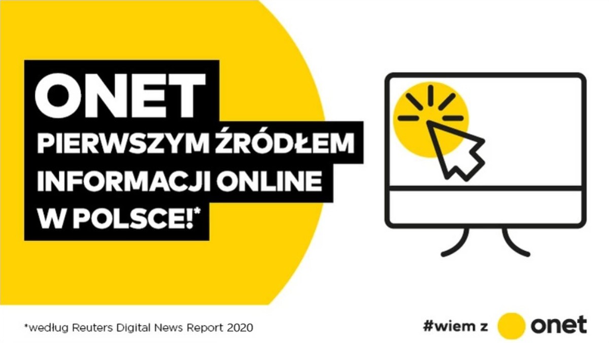 W kategorii internet Onet ponownie zajął pierwsze miejsce jako najpopularniejsze źródło informacji dla Polaków. Nasz portal jest najchętniej wybieranym źródłem informacji, włączając w to telewizję czy prasę drukowaną.