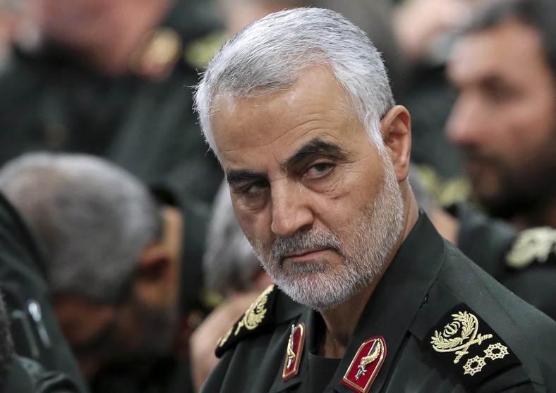 The late Iranian military commander, Qassem Soleimani.