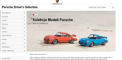 Porsche otwiera sklep internetowy