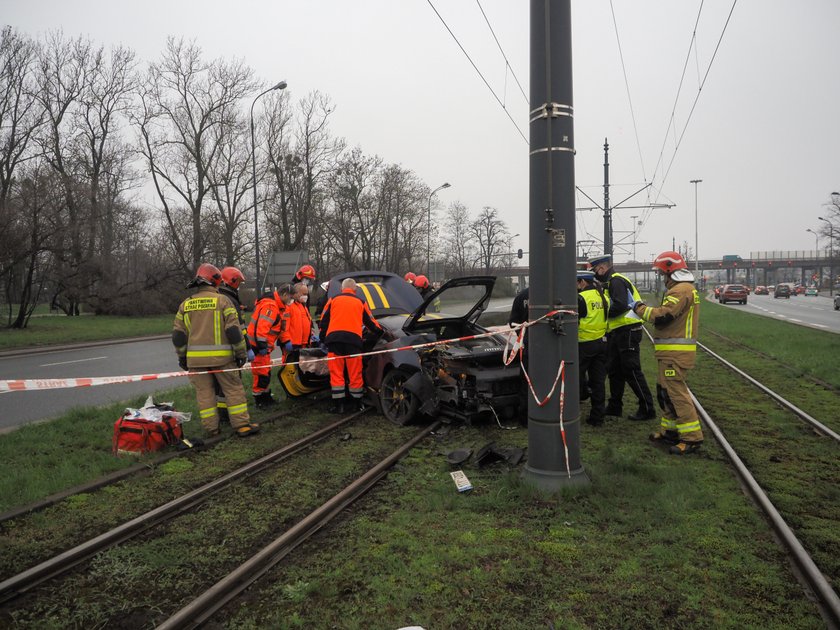 Ferrari na torowisku w Łodzi 