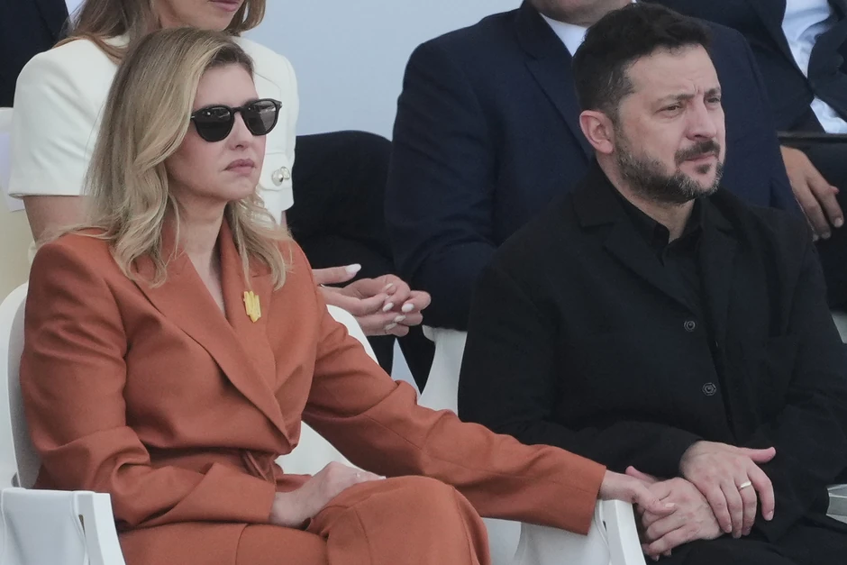 Olena i Volodimir Zelenski