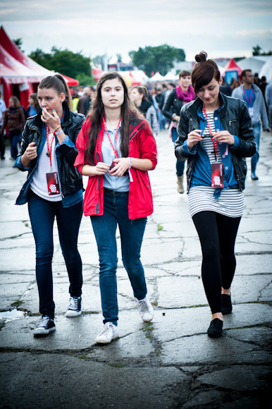 Coke Live Music Festival 2012 - publiczność (fot. Monika Stolarska / Onet)