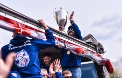 Siatkarze Grupy Azoty świętowali w Kędzierzynie-Koźlu wygranie Ligi Mistrzów