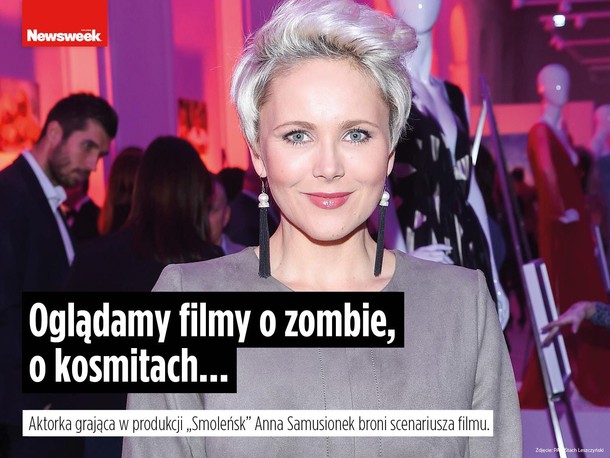 Anna Samusionek o produkcji filmu Smoleńsk