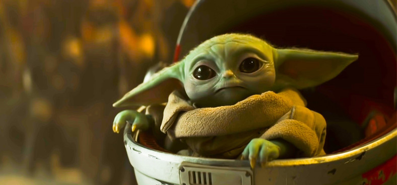 Baby Yoda w serialu "The Mandalorian"