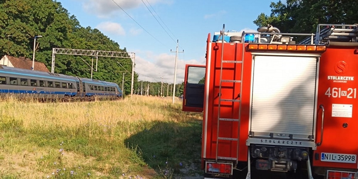 Makabryczny wypadek w Iławie. Mężczyzna zginął na torach