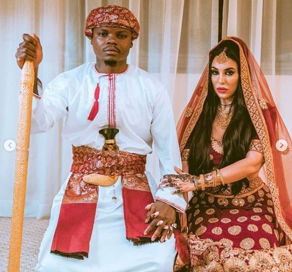 Harmonize makes special request to wife Sarah months after wedding