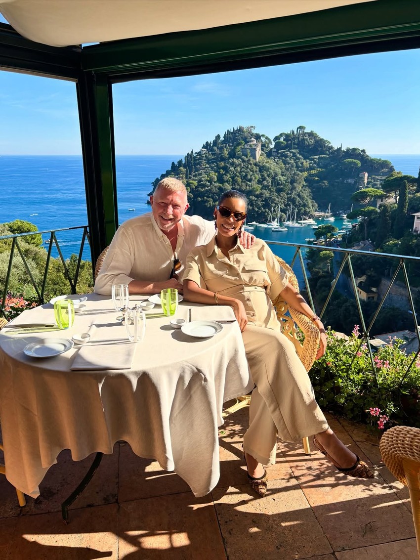 Boris Beker sa ženom