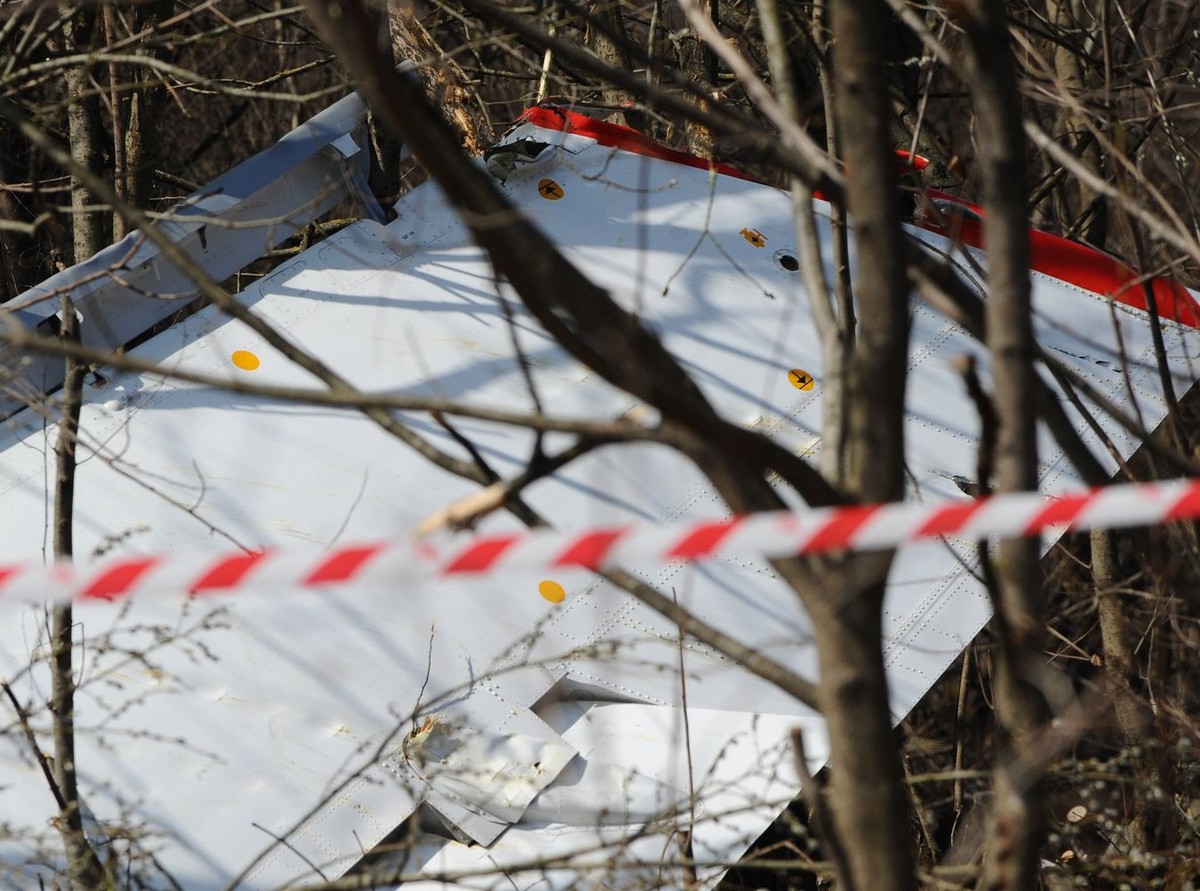 Zdjęcia z miejsca katastrofy rządowego TU-154