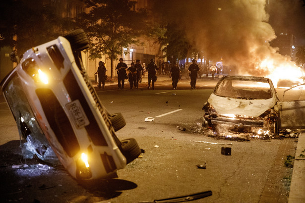 Zamieszki w USA: Kolejna noc protestów. Większość z nich przebiegała pokojowo