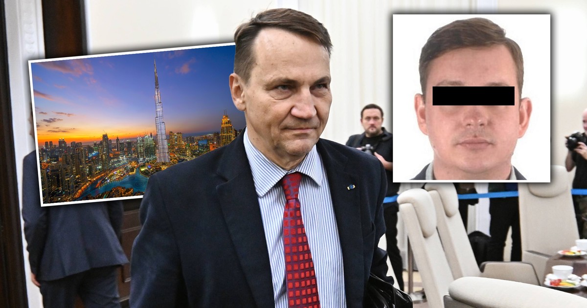 Sikorski leci do Dubaju. Interwencja ministra ws. kierowcy z A1