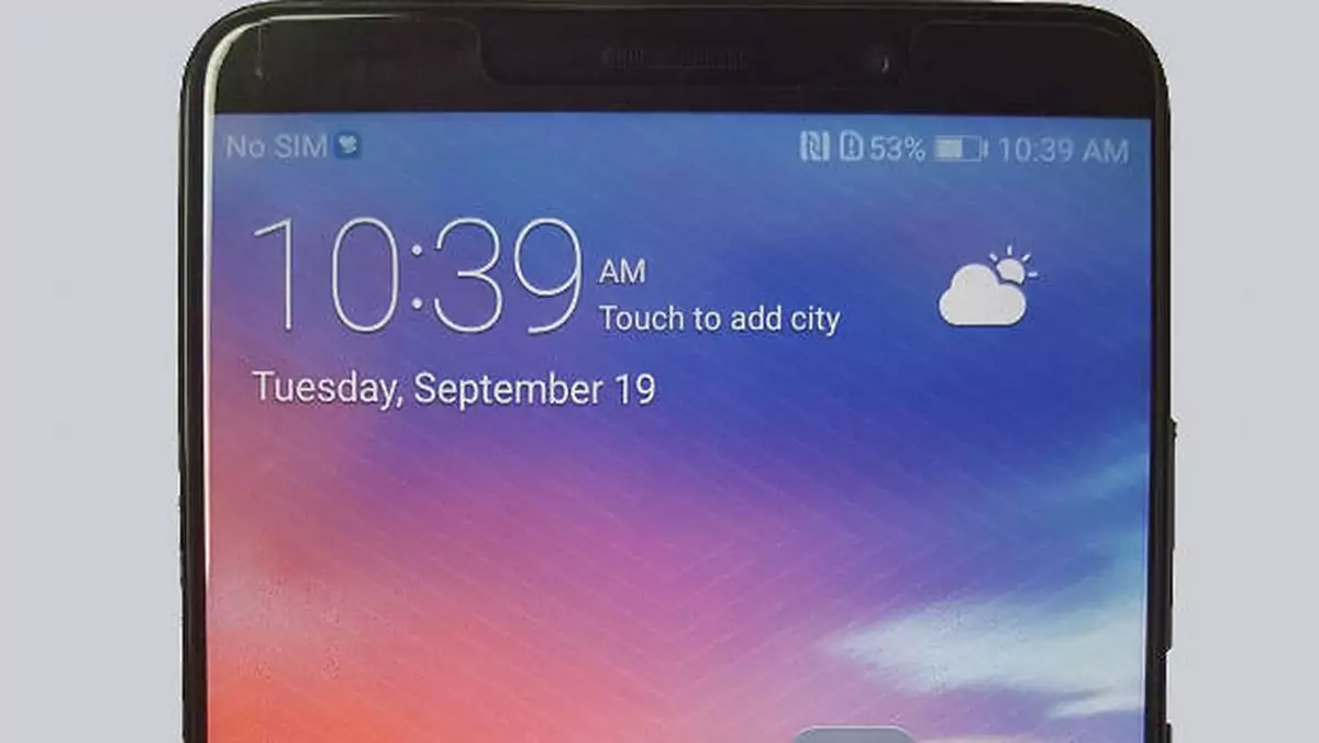 Huawei Mate 10 ujawnia wygląd na zdjęciu