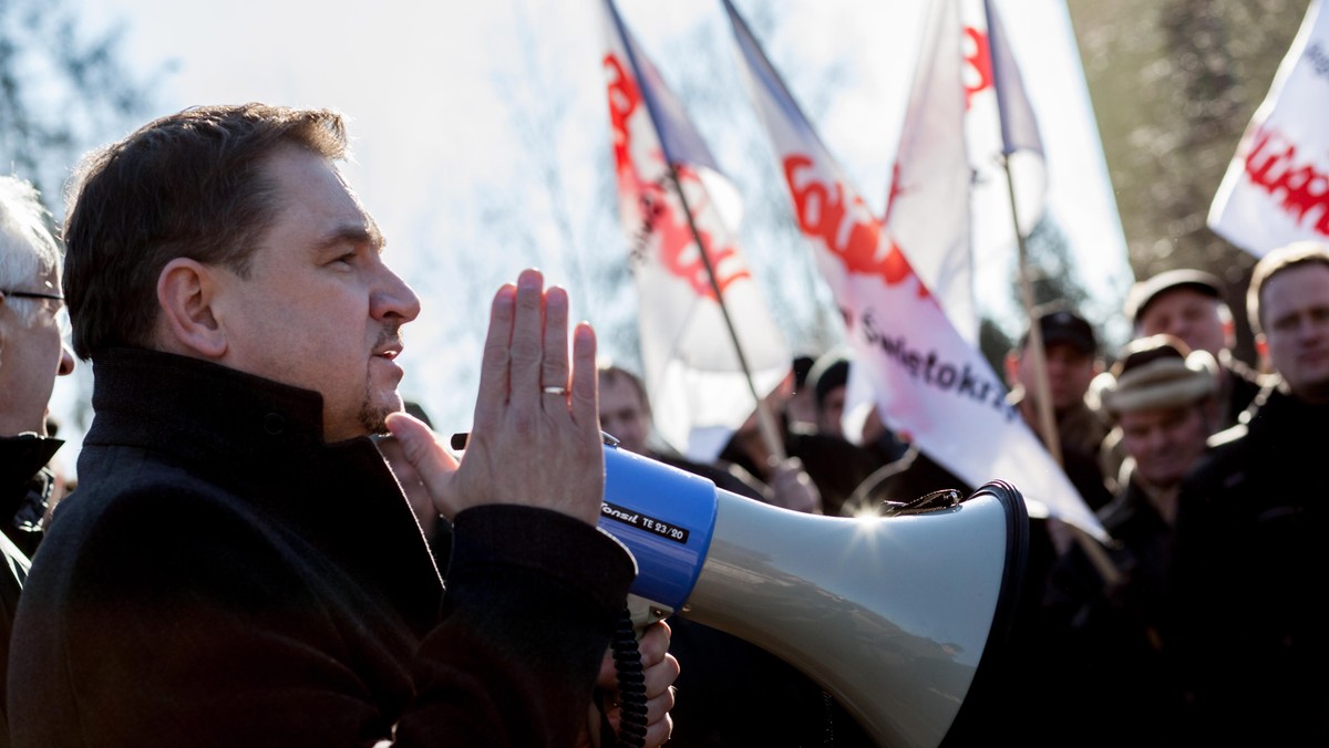 Manifestowali w obronie pracowników Premy