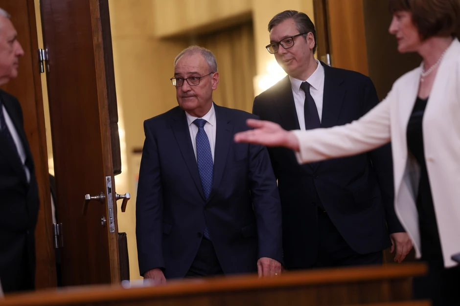 Poseta predsednika Švajcarske Konfederacije Gi Parmelana 