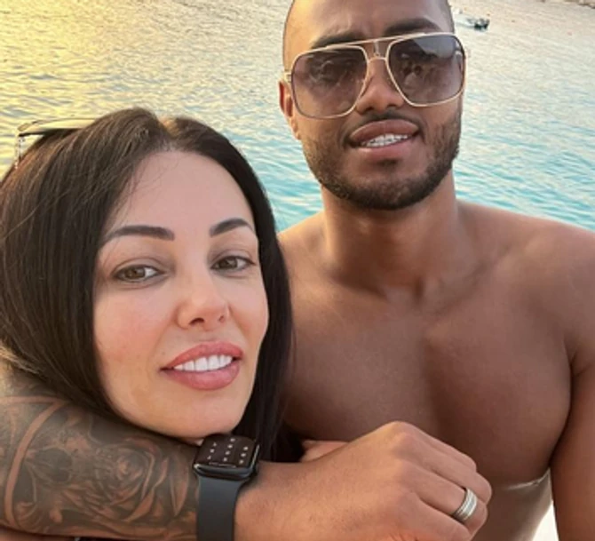 Vanesa sa bivšim dečkom