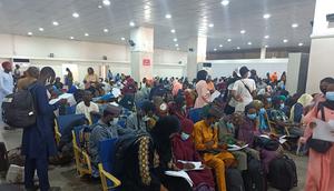 1,471 Nigerians arrive Abuja from Sudan. [Twitter:NiDCOM]